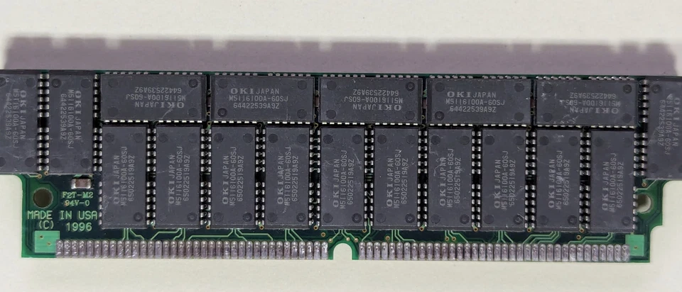 Lote de (5) Cubig 64MB FPM 16Mx36 Paridad 72 pines RAM SIMM 60ns FPM Memoria PC Foto 3 de 3