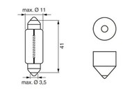 Bosch 1 987 302 210 Kfz-GlüHlampe FüR Opel