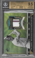 2006 SP Legendary Cuts Roger Maris Jersey Cronology W/PINSTRIPE GEM MINT BVG 9.5