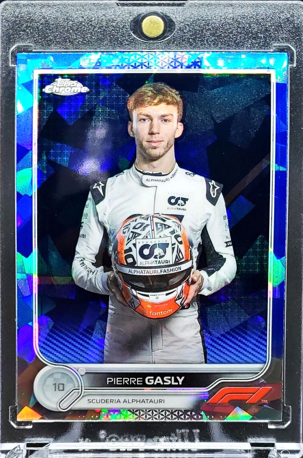 2022 Topps Chrome F1 Sapphire Pierre Gasly #44 Scuderia AlphaTauri!!