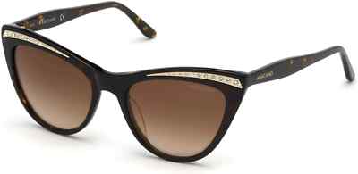 Marciano By Guess GM0793 52F Tortoise Cat Eye Plastic Sunglasses Frame 53-18-140