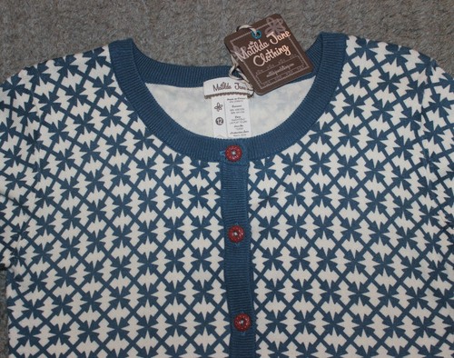 Matilda Jane (Secret Fields) Windy City Cardigan Sweater - Size 12 - NWT - Picture 2 of 5