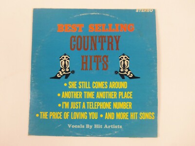 Best Selling Country Hits by Various Artists Vinyl Record Somerset ...