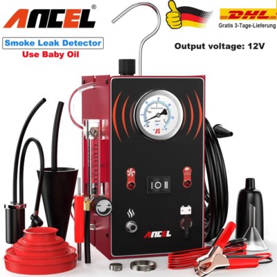 ANCEL S300 Automotive EVAP Smoke Machine Diagnostic Vacuum Leak Detection Tester
