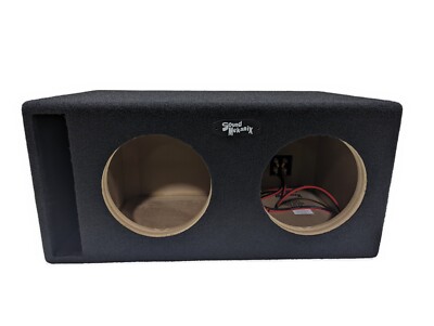 10'' SUNDOWN DUAL SOUND MEKANIX Subwoofer Enclosure Box U Series Made In The USA