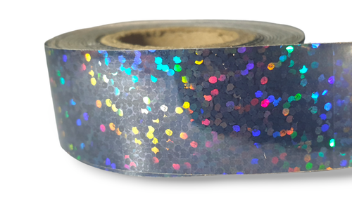 Sequence Pattern Holographic Decorative Reflective Tape 3/4" x 40 Feet