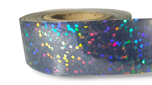 Sequence Pattern Holographic Decorative Reflective Tape 3/4" x 40 Feet - Picture 1 of 2