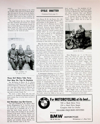 1951 Worcester MA Elias Dupruis Indian Scout - 2-Page Vintage Motorcycle Article