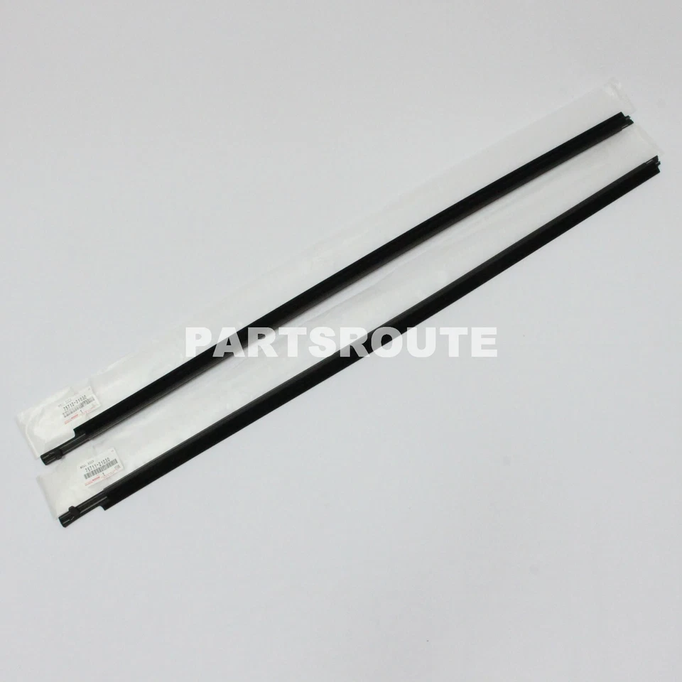 Moldura de cinturón de puerta delantera lateral ventana exterior original Scion tC 2005-2010 derecha + derecha Foto 3 de 4