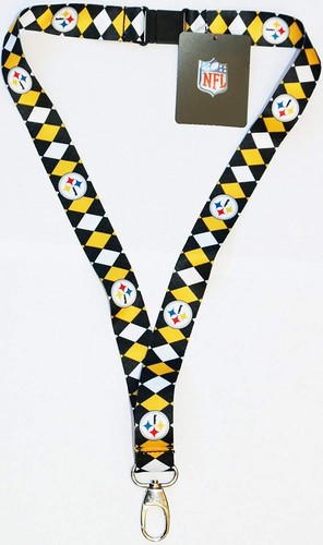 NFL ARGYLE LANYARD KEYCHAIN ( 26 TEAMS ) - Picture 23 of 28