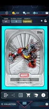 TOPPS MARVEL COLLECT MINT COLOSSUS LEGENDARY GREEN MINT DIGITAL CARD
