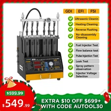 GDI TSI EFI Fuel Injector Cleaner Tester Automotive Ultrasonic Injector Cleaning