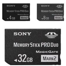 Sony 32G/16G/8G/4G Memory Stick PRO DUO MS Card For Sony Old Camera / PSP