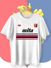 T-shirt Tifoso Genoa calcio vintage anni 80/90 Skuhravy