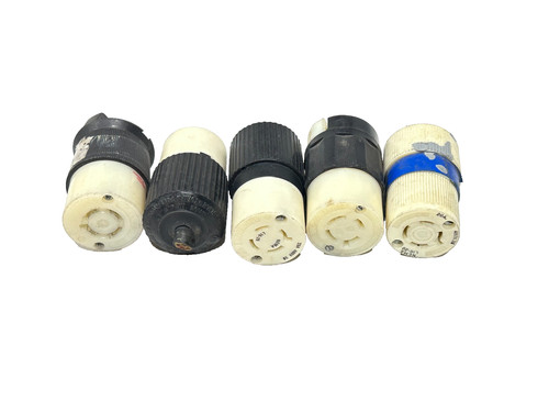 Hubbell L16-20 20A 480V Twist Lock Plug  (LOT OF 2) THS