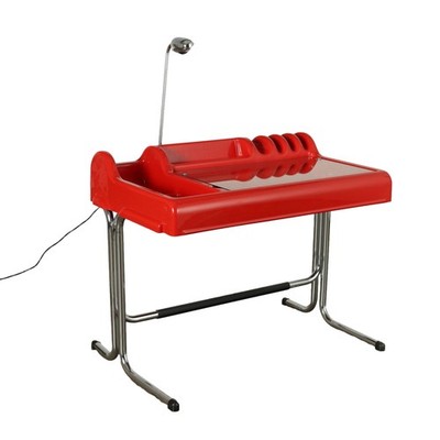 Molteni and Co. Orix Writing Desk Vintage Design Parigi and Nani