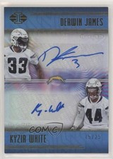 2018 Panini Illusions Rookie Dual Signs 15/25 Derwin James Kyzir White Auto z5i