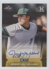 2020 Leaf Draft Auto Gold Jeremy Wu-Yelland #BA-JWY Auto 0cv