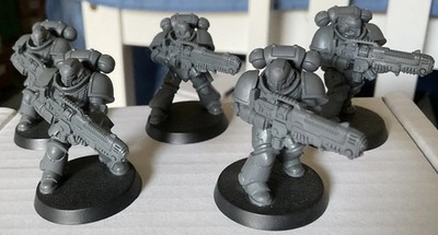 Warhammer 40K Primaris Space Marines - 5x Hellblasters (R41) Exc