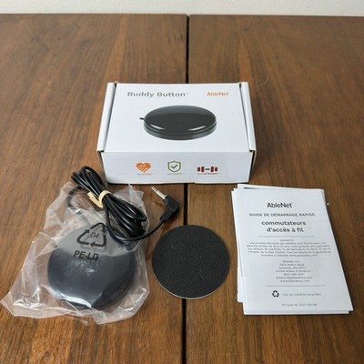AbleNet Buddy Button Switch Black - Assistive Technology Switch - #57000