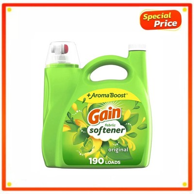 3 pack. Gain Liquid Laundry Fabric Softener&Conditioner Original Scent 140 floz