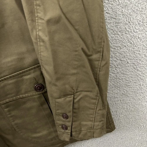 Duluth Trading Jacket Mens Extra Large Tall XLT Green Canteen Gentlemans Casual image 8