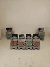 New Lot Of 6 IDEC ALQW2B99 PUSH BUTTON LED 