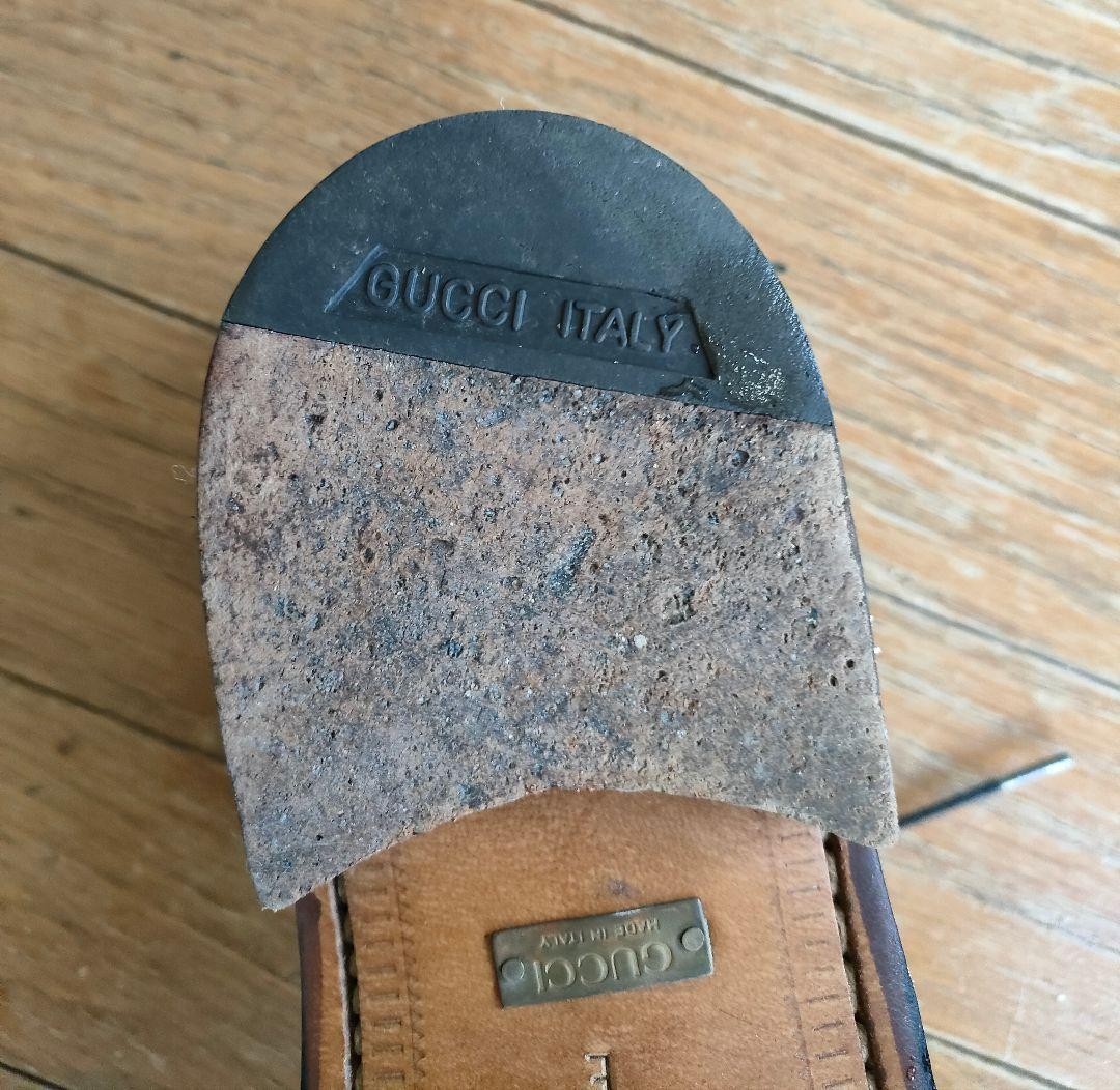 GUCCI Men's Dress Shoes Loafers Suede Black EU40/US6.5 112993c thumbnail 7