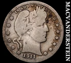 1911-D Barber Quarter- Silver- Semi Key Better Date No Reserve #J6925