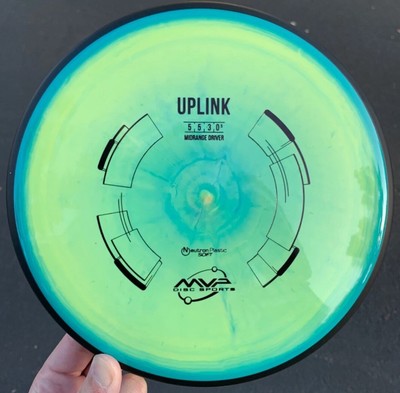 Axiom MVP Neutron Soft Uplink - RARE Swirly Natural Beauty TransColor Disc Golf