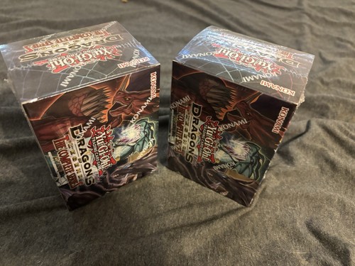 2x Yu-Gi-Oh! Dragons Of Legend La Serie Completa Mini Box 1° Edizione - Foto 2 di 3