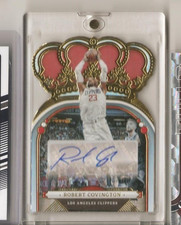 2022-23 Panini Croyn Royale ROBERT COVINGTON Gold Refractor Auto 2/10 Clippers