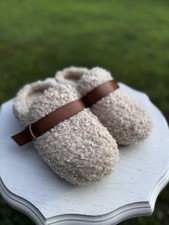 Amazon Essentials Women  s Shearling Mule Slippers Size 8 Fits 9 Cozy