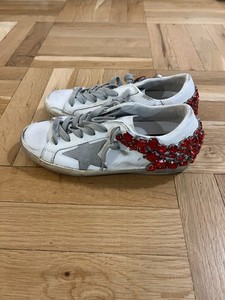  Superstar Sneakers Men\'s 40 (US7.5) Leather Red/White/Blue #W5252 Golden goose superstar red - Gem main image 4