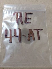 Reliance Electric  RE 44-AT DC Motor Carbon Brush (LOT OF 4)