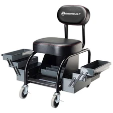 Powerbuilt Professional Shop Seat With Expandable Side Trays - 941929ECE