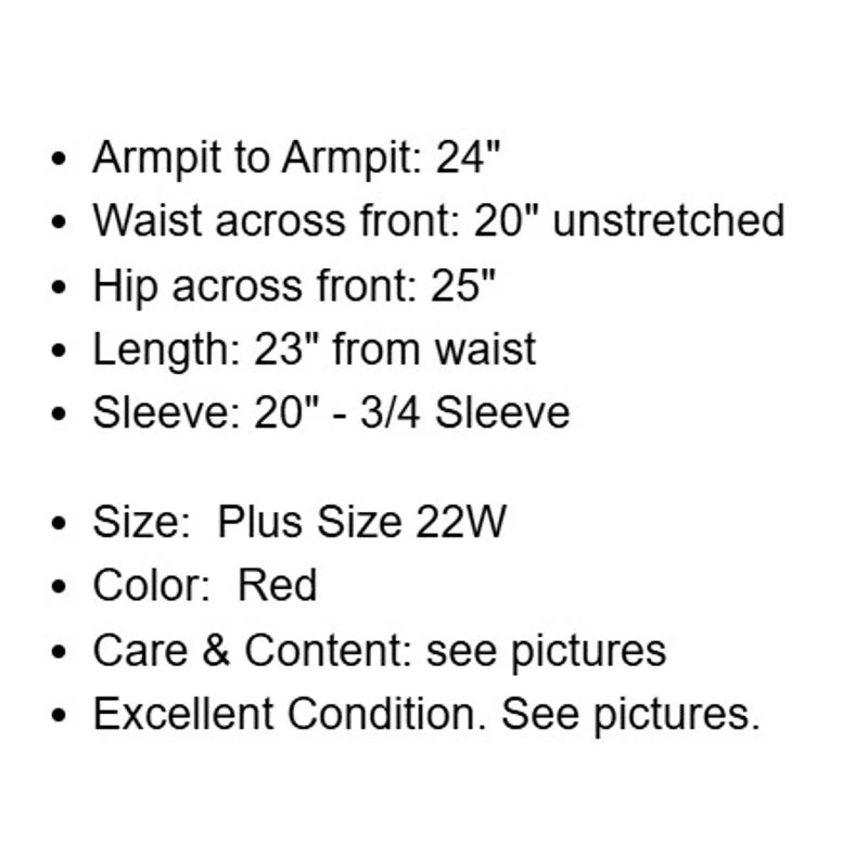 Lane Bryant платье плюс размер 22 Вт красный кружевной с подкладкой молнии Bell рукав вечеринки коктейль - Изображение 4 из 4