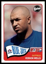 Vernon Wells 2003 Upper Deck Vintage #28 Blue Jays MLB READ FREE SHIPPING