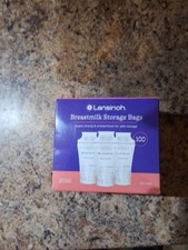 Lansinoh Breastmilk Storage Bags, 100 Count, Easy to Use Breast Milk Storage Bag
