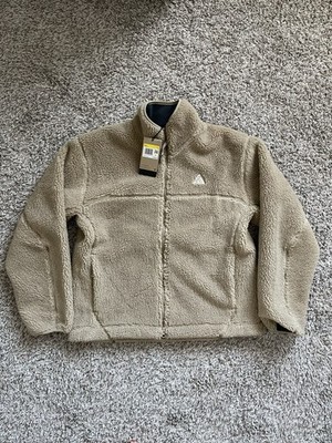 Men's Nike ACG Canwell Glacier THERMA-FIT Jacket Biege Sherpa