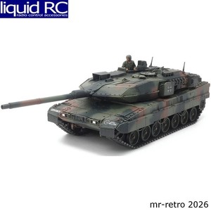 Tamiya USA TAM32607 1/48 German Main Battle Tank Leopard 2 A7v Plastic Model Kit
