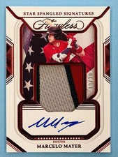 #13/20 Marcelo Mayer Auto 2023 Panini Flawless Prospect Autograph Red Sox Jersey