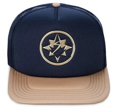 Marvel The Marvels Baseball Cap Metallic Insignia Adjustable Hat NWT