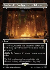 Castle Ardenvale "Meduseld, Golden Hall of Edoras" - Surge Foil Exten LTC NM MTG