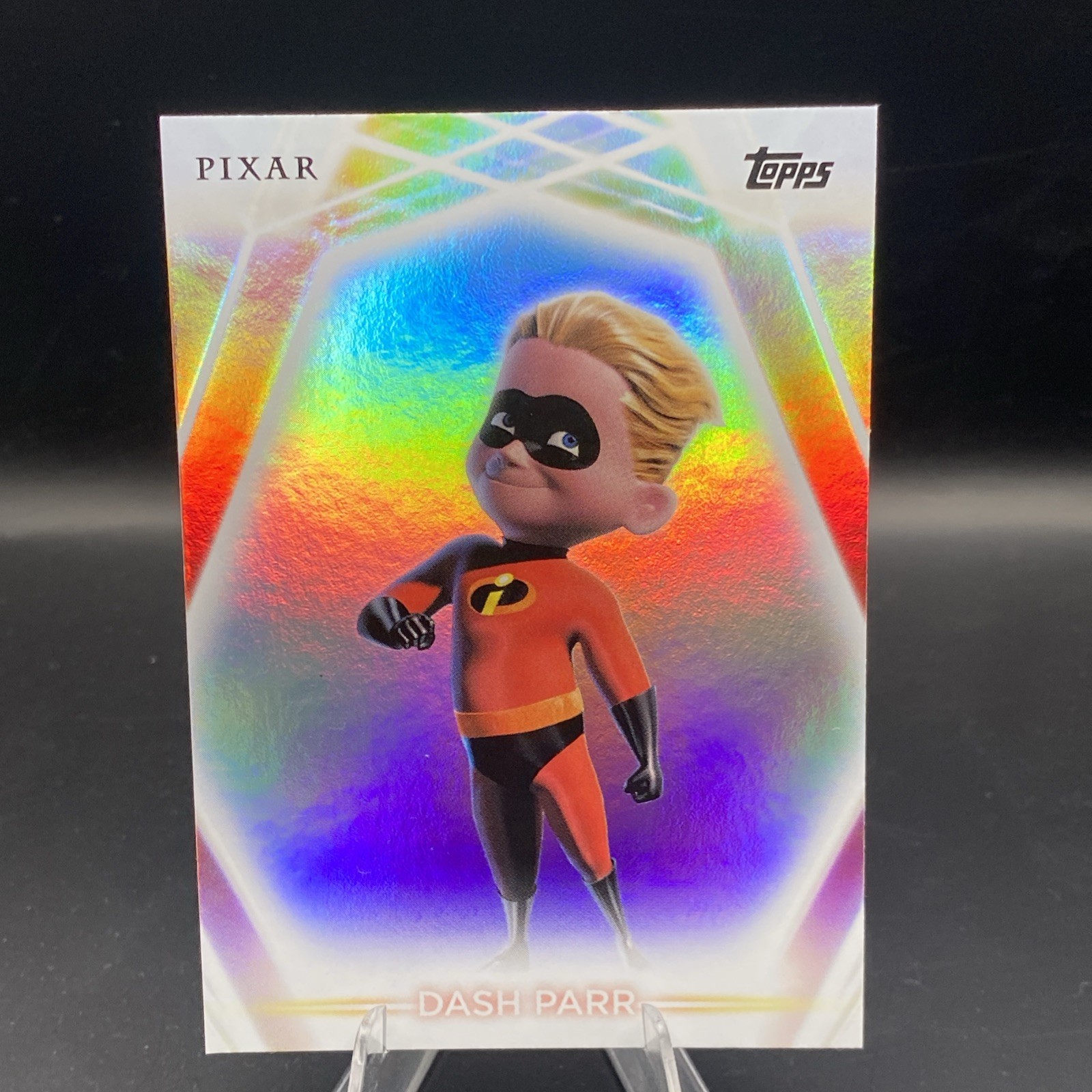 2026 Topps Disney Neon Dash Parr #54 Rainbow Foilboard