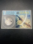 SS Central America 1/4 Oz Silver Medallion with Placer Gold Global Certification