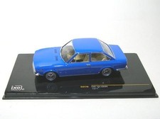 Ixo 1/43 Scale Fiat 124 Sports Coupe 1971 Blue Finished Product