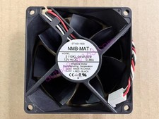 1pcs NMB 8025 3110KL-04W-B79 switch DC12V 0.38A server inverter cooling fan