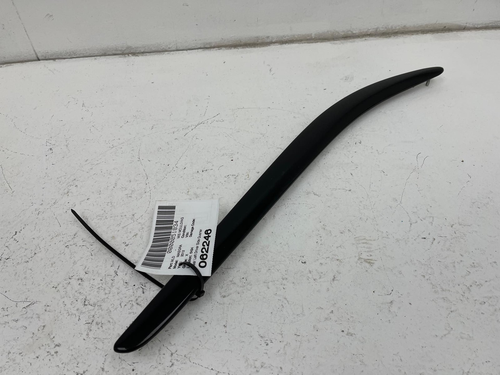 2008-2012 MASERATI GRANTURISMO 4.7L RWD Rear Left Driver Quarter Trim Molding