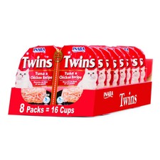 16 Pack Tuna Chicken Cat Food Topper 123 oz 0.15 per gallon